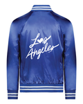 LOS ANGELES Royal Blue Bomber Jacket