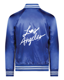 LOS ANGELES Royal Blue Bomber Jacket