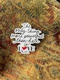 LOVE > Hate STICKER
