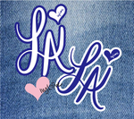 IVYLOVE IRON-ON LA PATCH