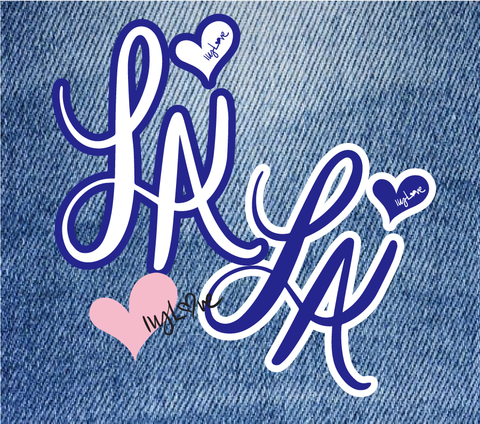 IVYLOVE IRON-ON LA PATCH