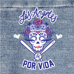 IVYLOVE IRON-ON LA Por Vida PATCH