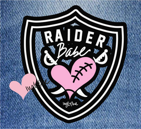 IVYLOVE IRON-ON Raider BAbe PATCH