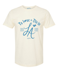 TO LOVE AND DIE IN LA Cream Unisex Tee