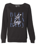 BLUE JEAN BABY Fitted soft WOMEN'S SWEATSHIRT