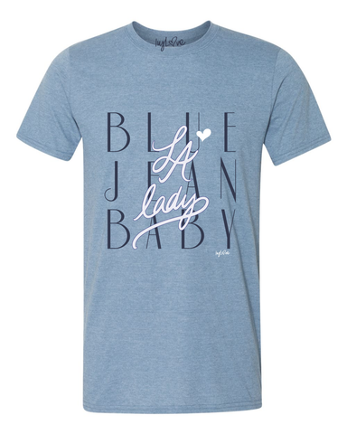 BLUE JEAN BABY Vintage soft Unisex TEE PRESALE