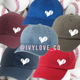 Baseball Heart ivyLove Hat