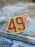 Iron on 49 PATCH