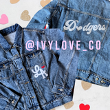 BLUE JEAN BABY BY IVYLOVE Dodgers L