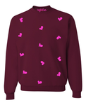 Neon Hearts ivyLove Valentine Sweatshirt